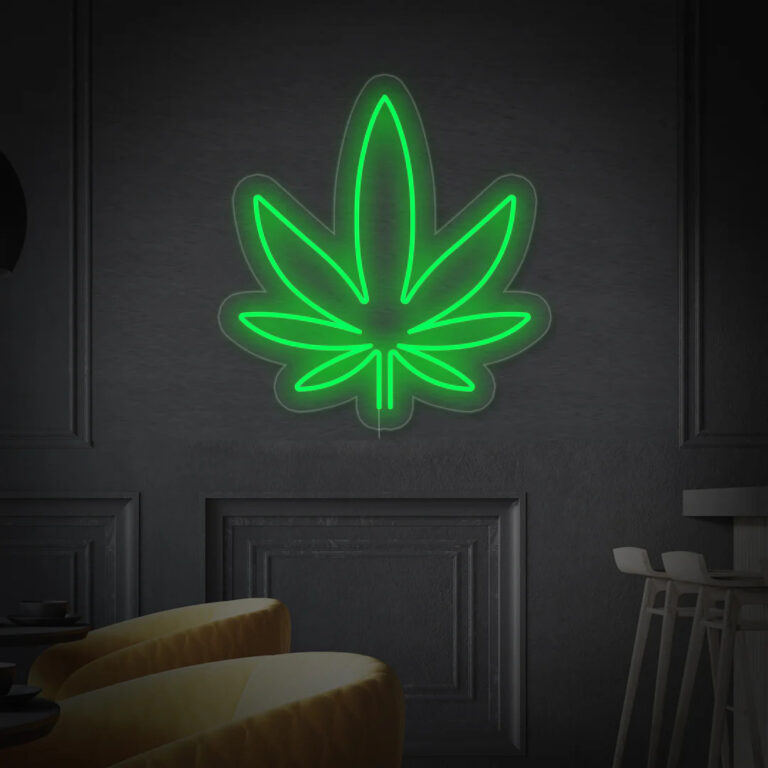 Custom Neon Signs for Your Cannabis Store